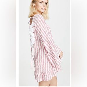 Sundress Indiana Pink Stripe Dress